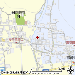 兵庫県多可郡多可町中区東安田643周辺の地図