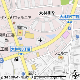 トヨタ紡織グローバル研修センター周辺の地図