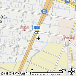 三重県桑名市和泉506周辺の地図
