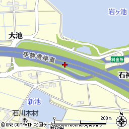 愛知県刈谷市東境町石神周辺の地図