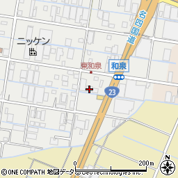 三重県桑名市和泉516周辺の地図