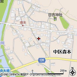 山王織布株式会社周辺の地図