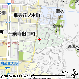 〒606-8157 京都府京都市左京区一乗寺才形町の地図