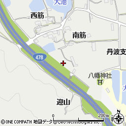 京都府亀岡市千代川町湯井南筋36周辺の地図