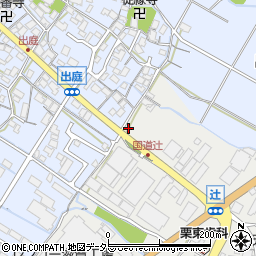 滋賀県栗東市辻498周辺の地図