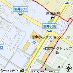 滋賀銀行マックスバリュ駒井沢店 ＡＴＭ周辺の地図