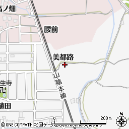 京都府亀岡市千代川町小林美都路周辺の地図