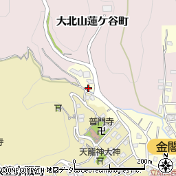 京都府京都市北区衣笠氷室町39周辺の地図