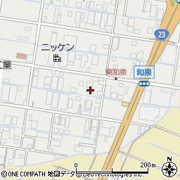 三重県桑名市和泉524周辺の地図