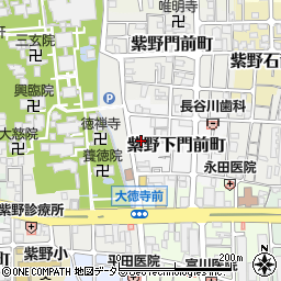 泉仙 紫野店周辺の地図