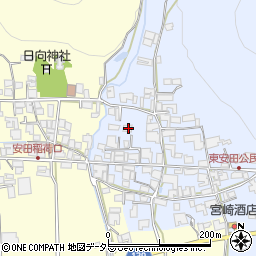 兵庫県多可郡多可町中区東安田651周辺の地図