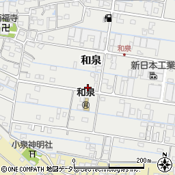 三重県桑名市和泉747周辺の地図