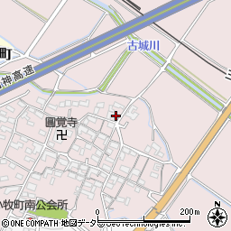 三重県四日市市小牧町2373周辺の地図