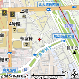 京都府京都市北区小山東花池町6周辺の地図