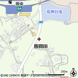 岡山県勝田郡勝央町勝間田406-4周辺の地図