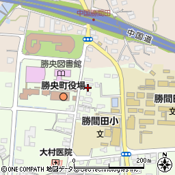 岡山県勝田郡勝央町勝間田204-6周辺の地図