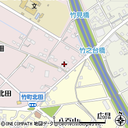竹上工業周辺の地図