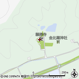 願勝寺周辺の地図