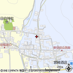 兵庫県多可郡多可町中区東安田671周辺の地図