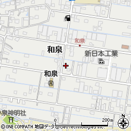 三重県桑名市和泉637周辺の地図