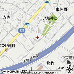 愛知県豊明市阿野町奥屋3周辺の地図