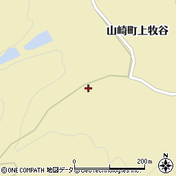 兵庫県宍粟市山崎町上牧谷370周辺の地図