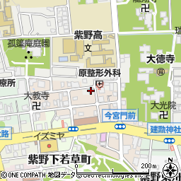 不求庵・京都曙集書院周辺の地図