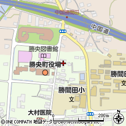 岡山県勝田郡勝央町勝間田204-1周辺の地図