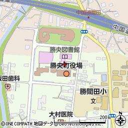 岡山県勝田郡勝央町勝間田207周辺の地図