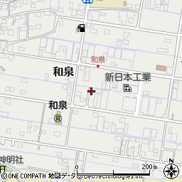 三重県桑名市和泉639周辺の地図