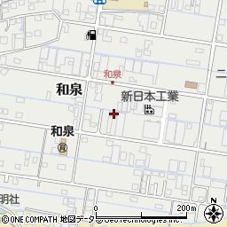 三重県桑名市和泉643-1周辺の地図