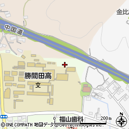 岡山県勝田郡勝央町勝間田1351周辺の地図