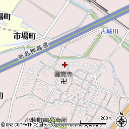 三重県四日市市小牧町2388周辺の地図