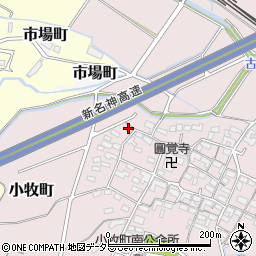 三重県四日市市小牧町2399-1周辺の地図