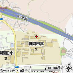 岡山県勝田郡勝央町勝間田46周辺の地図