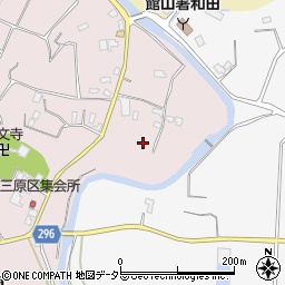 千葉県南房総市和田町中三原317周辺の地図