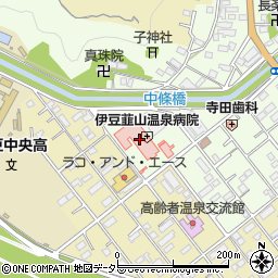 伊豆韮山温泉病院周辺の地図