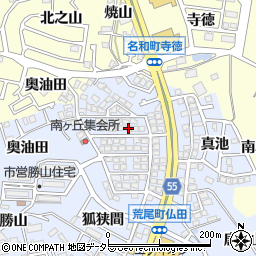 愛知県東海市荒尾町北遠鐘周辺の地図