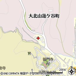 京都府京都市北区衣笠氷室町37周辺の地図