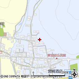 兵庫県多可町（多可郡）中区東安田周辺の地図