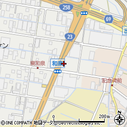 三重県桑名市和泉507周辺の地図