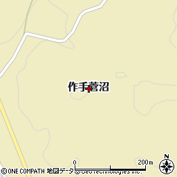 〒441-1404 愛知県新城市作手菅沼の地図