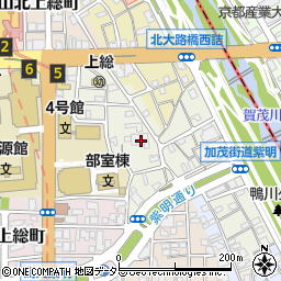 京都府京都市北区小山東花池町7周辺の地図