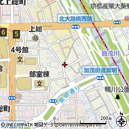京都府京都市北区小山東花池町18周辺の地図