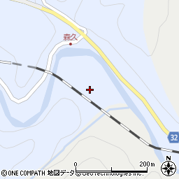 岡山県真庭市月田本2198周辺の地図