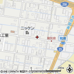 三重県桑名市和泉527周辺の地図