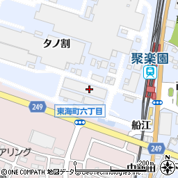 愛豊商事株式会社　上野工場周辺の地図