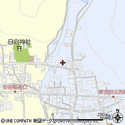 兵庫県多可郡多可町中区東安田684周辺の地図