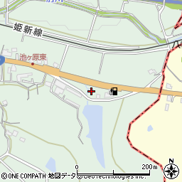 岡山県津山市池ケ原867-5周辺の地図