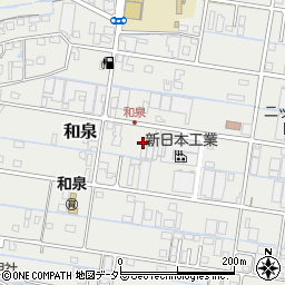 三重県桑名市和泉684周辺の地図